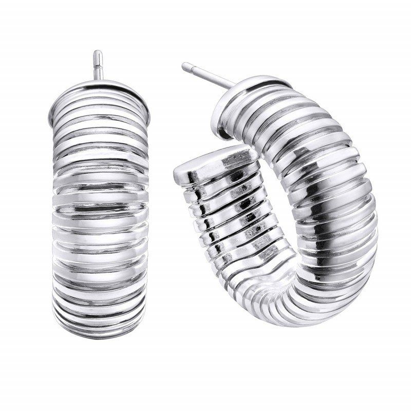 Pendientes Tubogas de Duran Exquse de Plata